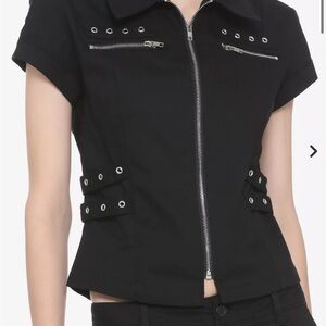 Orchid Bloom Black Jacket